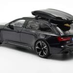 Audi RS6 C8 Avant Mythos Melns Ar Oglekļa Jumtu Asia Edition GT Spirit 1:18 CLDC007 Sveķi - image 5 of 6