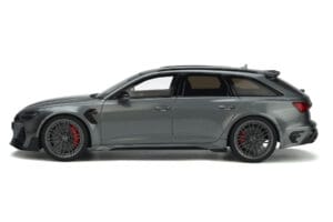 Audi RS6-R ABT C8 Avant Pelēks GT Spirit 1:18 GT292 Sveķi — attēls 3 no 5