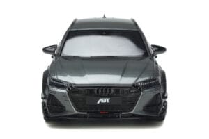 Audi RS6-R ABT C8 Avant Pelēks GT Spirit 1:18 GT292 Sveķi — attēls 4 no 5