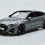 Audi RS7 C8 Sportback Pelēks Kengfai 1:18 VAKF 0333 Sveķi