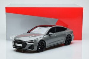 Audi RS7 C8 Sportback Pelēks Kengfai 1:18 VAKF-0333 Sveķi — attēls 7 no 7