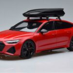Audi RS7 C8 Sportback Sarkans Asia Edition GT Spirit 1:18 CLDC021 Sveķi
