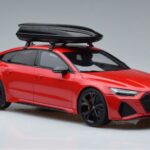 Audi RS7 C8 Sportback Sarkans Asia Edition GT Spirit 1:18 CLDC021 Sveķi - image 4 of 6