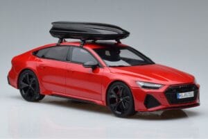Audi RS7 C8 Sportback Sarkans Asia Edition GT Spirit 1:18 CLDC021 Sveķi — attēls 4 no 6