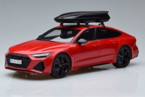Audi RS7 C8 Sportback Sarkans Asia Edition GT Spirit 1:18 CLDC021 Sveķi