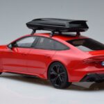 Audi RS7 C8 Sportback Sarkans Asia Edition GT Spirit 1:18 CLDC021 Sveķi - image 5 of 6