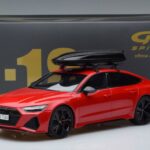 Audi RS7 C8 Sportback Sarkans Asia Edition GT Spirit 1:18 CLDC021 Sveķi - image 6 of 6