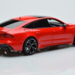 Audi RS7 C8 Sportback Sarkans Kengfai 1:18 VAKF 0332 Sveķi - image 3 of 7