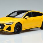 Audi RS7 C8 Sportback Dzeltens Vossen Rims Ierobežots Izdevums Kengfai 1:18 VAKF 0335 Metāls