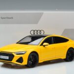 Audi RS7 C8 Sportback Dzeltens Vossen Rims Ierobežots Izdevums Kengfai 1:18 VAKF 0335 Metāls - image 8 of 8