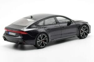 Audi RS7 C8 Sportback Mythos Melns Asia Edition GT Spirit 1:18 CLDC011 Sveķi — attēls 2 no 6
