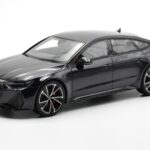 Audi RS7 C8 Sportback Mythos Melns Asia Edition GT Spirit 1:18 CLDC011 Sveķi