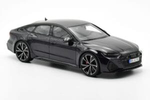 Audi RS7 C8 Sportback Mythos Melns Asia Edition GT Spirit 1:18 CLDC011 Sveķi — attēls 4 no 6