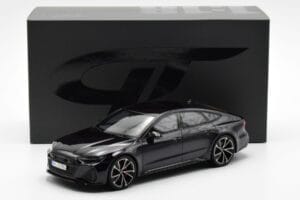 Audi RS7 C8 Sportback Mythos Melns Asia Edition GT Spirit 1:18 CLDC011 Sveķi — attēls 6 no 6