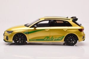 Audi S3 8Y MTM Clubsport Dzeltens GT Spirit 1:18 GT891 Sveķi — attēls 3 no 6