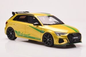 Audi S3 8Y MTM Clubsport Dzeltens GT Spirit 1:18 GT891 Sveķi — attēls 4 no 6