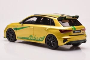 Audi S3 8Y MTM Clubsport Dzeltens GT Spirit 1:18 GT891 Sveķi — attēls 5 no 6