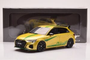 Audi S3 8Y MTM Clubsport Dzeltens GT Spirit 1:18 GT891 Sveķi — attēls 6 no 6
