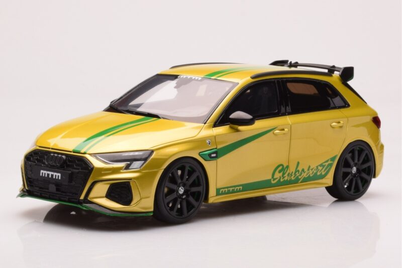 Audi S3 8Y MTM Clubsport Dzeltens GT Spirit 1:18