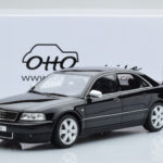 Audi S8 D2 Melns Otto 1:18 - image 6 of 6