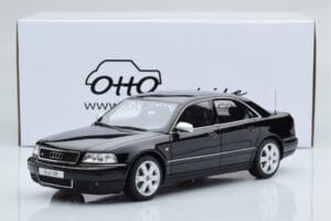 Audi S8 D2 Melns Otto 1:18 OT082 Sveķi — attēls 6 no 6