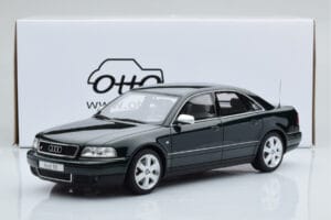Audi S8 D2 Zaļš Otto 1:18 OT916 Sveķi — attēls 6 no 6