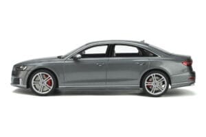 Audi S8 D5 Pelēks GT Spirit 1:18 GT856 Sveķi — attēls 3 no 5