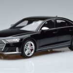 Audi S8 D5 Mythos Melns Asia Edition GT Spirit 1:18 CLDC019 Sveķi