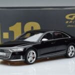Audi S8 D5 Mythos Melns Asia Edition GT Spirit 1:18 CLDC019 Sveķi - image 6 of 6