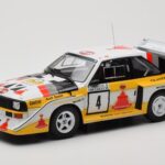Audi Sport Quattro S1 E2 #4 S. Blomqvist / B. Cederberg Rally 1000 Lakes 1985 IXO 1:18