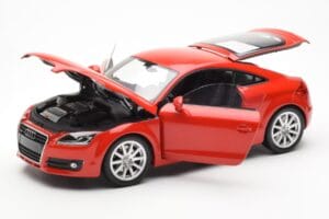 Audi TT 8J Sarkans Metallic Minichamps 1:18 100015021 Metāls — attēls 2 no 8