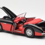 Austin-Healey 3000 Mk I Spider Melns Sarkans Kyosho 1:18 - image 5 of 8