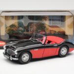 Austin-Healey 3000 Mk I Spider Melns Sarkans Kyosho 1:18 - image 8 of 8