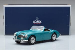 Austin-Healey 3000 Mk1 Roadster Norev 1:18 182600 Metāls — attēls 6 no 6