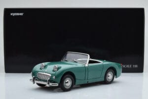 Austin-Healey Sprite Zaļš Kyosho 1:18 08953LG Metāls — attēls 8 no 8