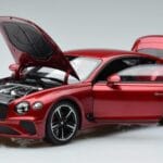 Bentley Continental GT Candy Sarkans Norev 1:18 182788 Metāls - image 2 of 7