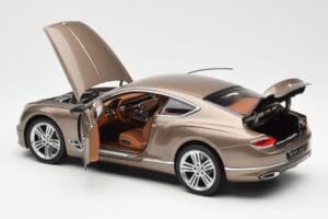 Bentley Continental GT Dark Cashmere Metaliks Norev 1:18 182781 Metāls — attēls 5 no 8
