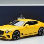 Bentley Continental GT Monaco Dzeltens Norev 1:18 182786 Metāls - image 7 of 7