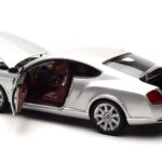Bentley Continental GT Sudraba Minichamps 1:18 - image 5 of 8