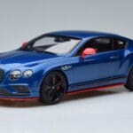 Bentley Continental GT Speed Black Edition Zils GT Spirit 1:18 KJ006 Sveķi