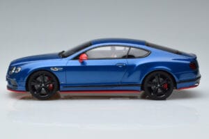 Bentley Continental GT Speed Black Edition Zils GT Spirit 1:18 KJ006 Sveķi — attēls 3 no 6