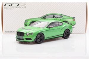 Bentley Continental GT3-R Apple Zaļš Almost Real 1:18 830402 Metāls — attēls 8 no 8