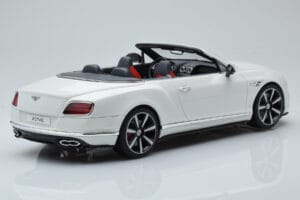 Bentley Continental GTC V8 S Balts GT Spirit 1:18 ZM046 Sveķi — attēls 2 no 6