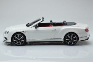 Bentley Continental GTC V8 S Balts GT Spirit 1:18 ZM046 Sveķi — attēls 3 no 6