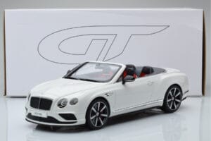 Bentley Continental GTC V8 S Balts GT Spirit 1:18 ZM046 Sveķi — attēls 6 no 6