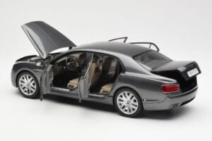 Bentley Flying Spur W12 Granite Pelēks Kyosho 1:18 08891GN Metāls — attēls 5 no 8
