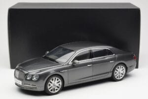 Bentley Flying Spur W12 Granite Pelēks Kyosho 1:18 08891GN Metāls — attēls 8 no 8