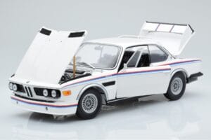 BMW 3.0 CSL E9 Balts Dealer Edition Minichamps 1:18 80435A5D020 Metāls — attēls 2 no 7