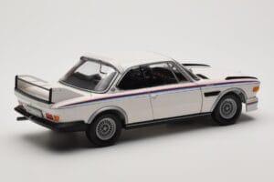 BMW 3.0 CSL E9 Balts Heritage Edition Minichamps 1:18 80432411550 Metāls — attēls 3 no 8