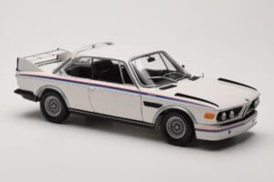 BMW 3.0 CSL E9 Balts Heritage Edition Minichamps 1:18 80432411550 Metāls — attēls 6 no 8